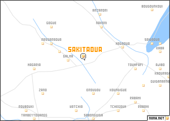 map of Sakitaoua