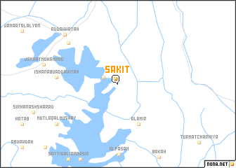 map of Sākit