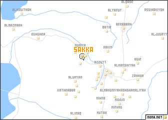 map of Sakkā