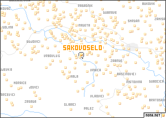 map of (( Sakovo Selo ))
