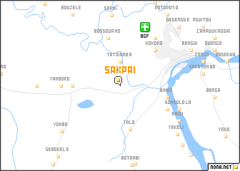 map of Sakpa I