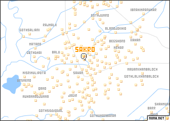 map of Sākro