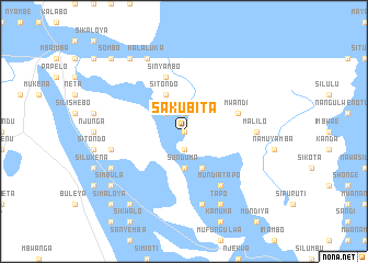 map of Sakubita