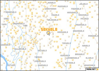 map of Sakwāla