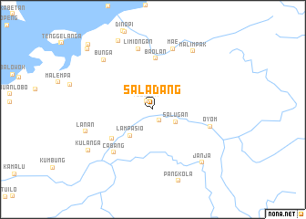 map of Saladang