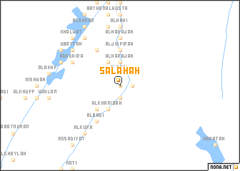 map of Salahah
