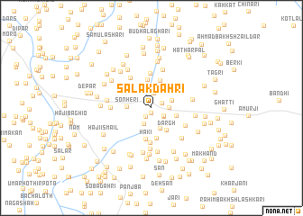 map of Salak Dāhri