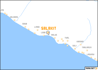 map of Salakit