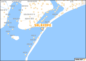 map of Salakope