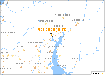 map of Salamanquita