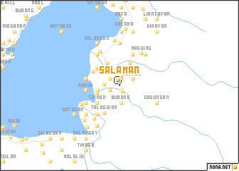 map of Salaman