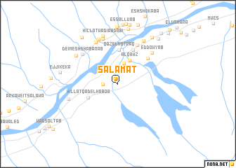 map of Salāmāt