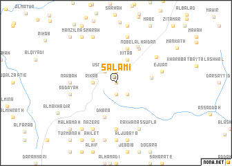 map of Salāmī