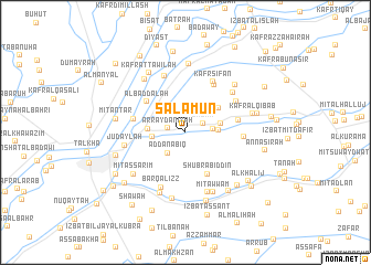 map of Salâmûn