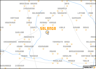 map of Salanga