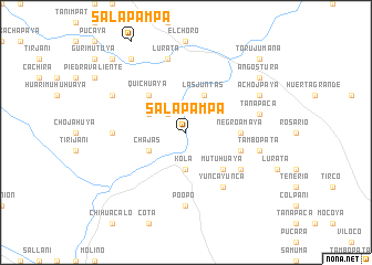 map of Salapampa