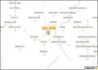 map of Salapa