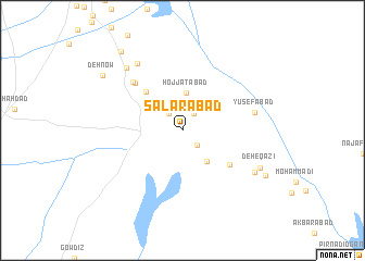 map of Sālārābād