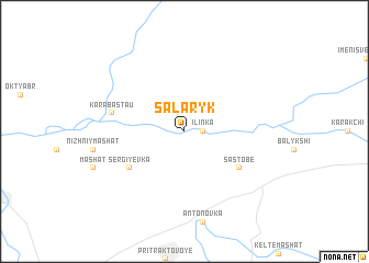 map of Salaryk