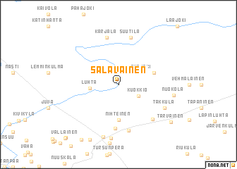 map of Salavainen