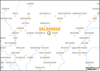 map of Salawa Odo