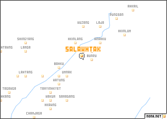 map of Salawhtak