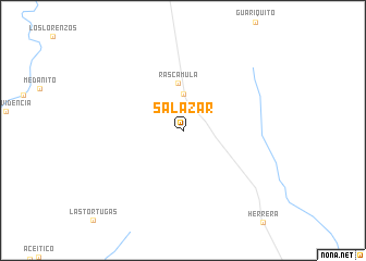 map of Salazar
