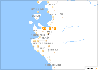 map of Salaza