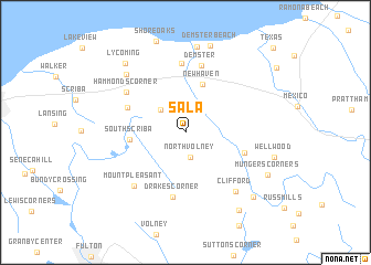 map of Sala