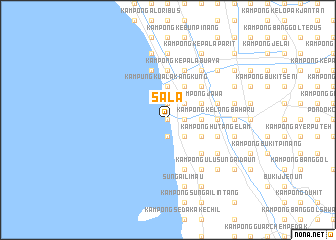 map of Sala