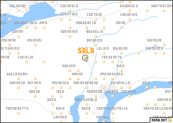 map of Sala