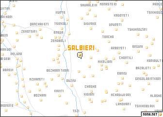 map of Salbieri