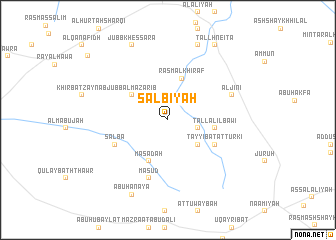 map of Şalbīyah
