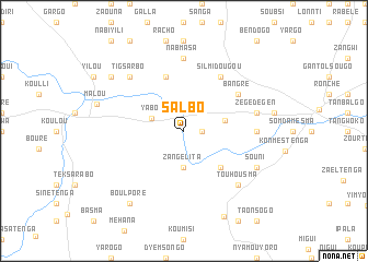 map of Salbo