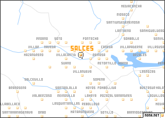 map of Salces