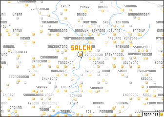 map of Salch\