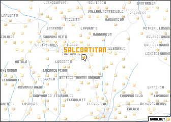 map of Salcoatitán