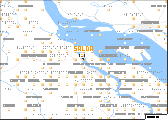 map of Sālda