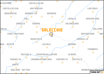 map of Salecchio