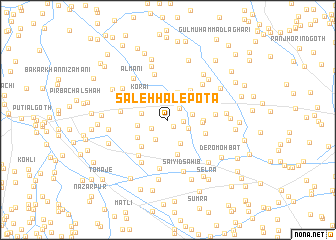 map of Sāleh Hālepota