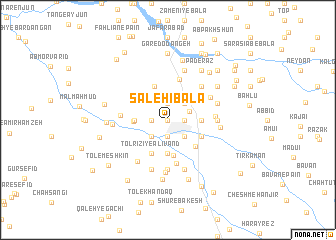 map of Şāleḩī Bālā