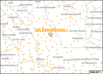 map of Sāleh Khāskheli