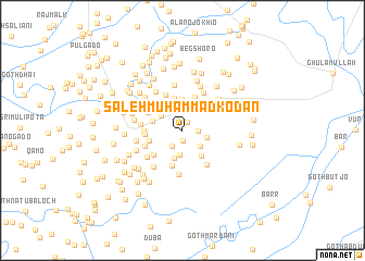 map of Sāleh Muhammad Kodan