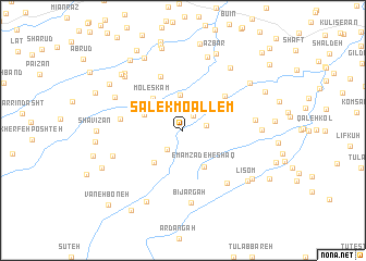 map of Sālek Mo‘allem