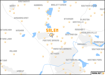 map of Salem