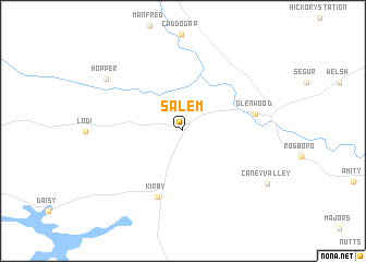 map of Salem