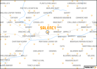 map of Salency