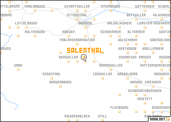 map of Salenthal