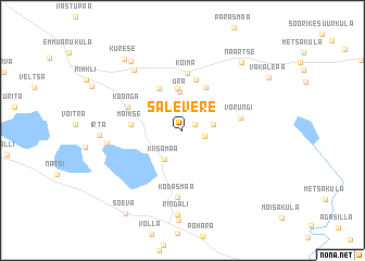 map of Salevere