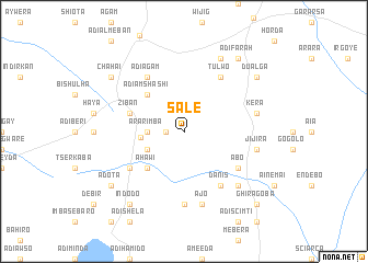 map of Salē